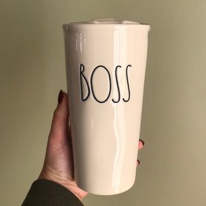 Rae Dunn Boss travel mug